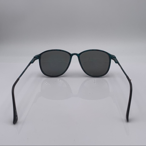 Vintage Marchon Blue Oval Sunglasses Frames - Picture 5 of 7